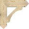 Ekena Millwork Legacy Arts & Crafts Rough Sawn Bracket, Douglas Fir, 6"W x 26"D x 26"H BKT06X26X26LEC03RDF - alternate 2